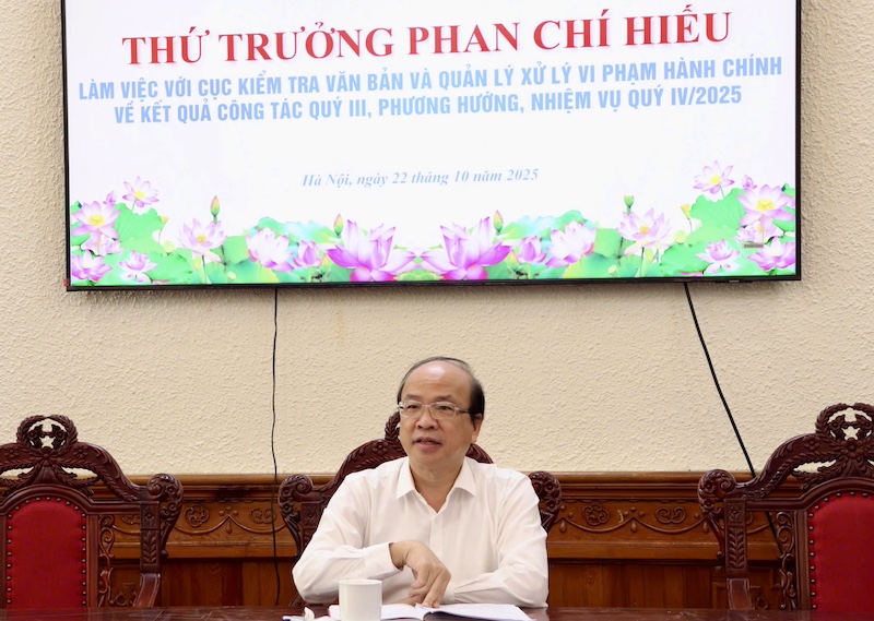 Cục KTVB&QLXLVPHC đã đoàn kết, nỗ lực để hoàn thành khối lượng công việc lớn